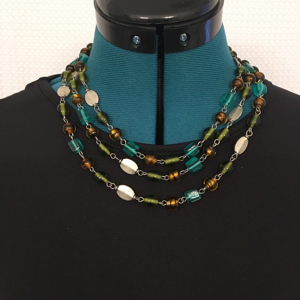 NWOT New York & Company NY&Co Earthtone Necklace